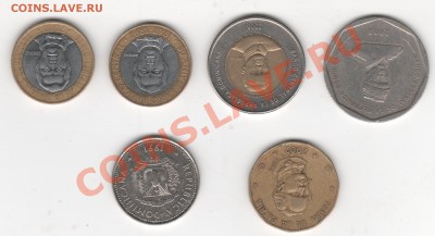 Шесть монет ходячки Доминикано (из оборота) до 8 декабря. - доминикано 001