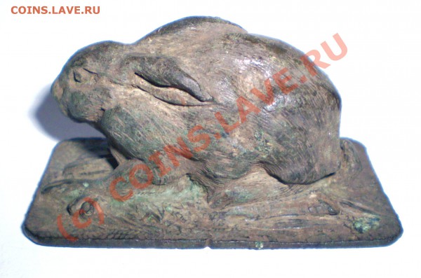 Бронзовый кролик(заяц) - z001