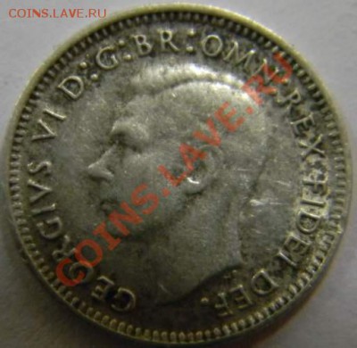3 пенса Австралия 1951г. - DSCN4272_thumb