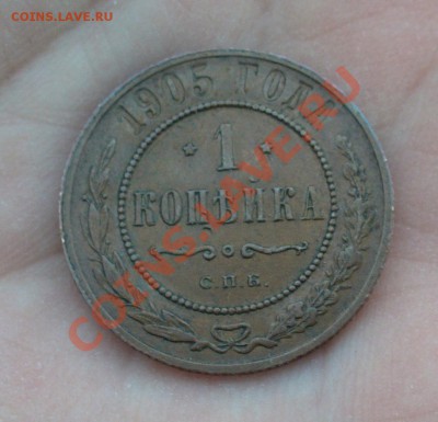 1 копейка 1905 , не плохая до 9 декабря 2012  в 22.00 - P1140689.JPG