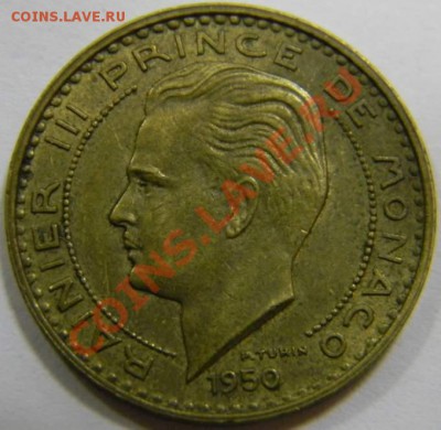 20 франков Монако 1950г. - DSCN4208_thumb