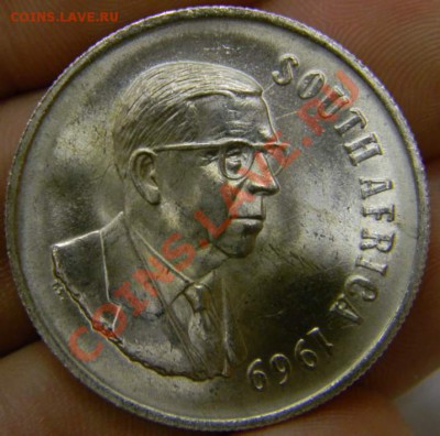 1 рэнд Южная Африка 1969г. UNC - DSCN4286_thumb