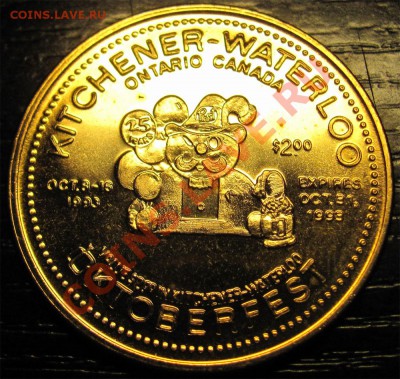 U79 Канада Торг.доллар 2$ Oktoberfest 1993 10.12 в 22°° - U79 Oktoberfest 2$ 1993_1