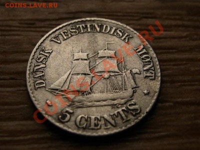 Датская Вест Индия 5 центов 1859  до 06.12.12 в 21.00 М - IMG_7689