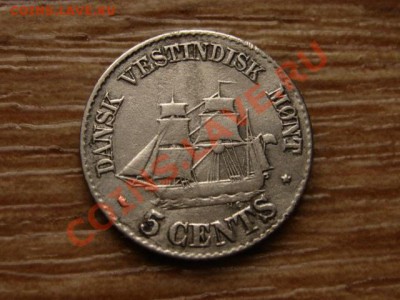 Датская Вест Индия 5 центов 1859  до 06.12.12 в 21.00 М - IMG_7688