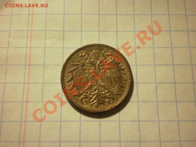 Австрия 2 геллера 1914 до 06.12 в 22:00 - PB270306.JPG