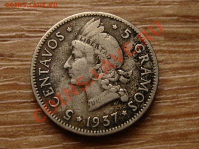 Доминиканская р-ка 5 сентаво 1937  до 06.12.12 в 21.00 М - IMG_7683
