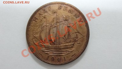 Великобритания пол пенни 1941 Парусник до 10.12. в 22:00 - DSC00058.JPG