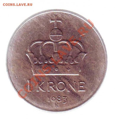 НОРВЕГИЯ.КРОНА.1983. до 12.12.12 в 22.00мск - норвегия крона 1983 1.JPG