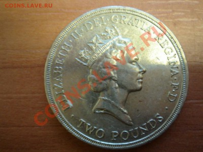 Великобритания: 2 фунта 1986 Билль о правах до 12.12.12 22-0 - 2 фунта 1986 Биль-2