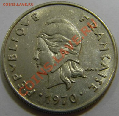 20 франков Новая Каледония 1970г. - DSCN4242_thumb