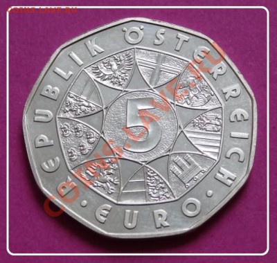 Австрия 5 евро 2012 АНЦ до 11.12.12 в 22.00 - Австрия 5 евро 2010 рев