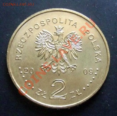 ПОЛЬША 2 злотых (2009) Круглый стол до 11.12 (22.00) - Польша 2 злотых (2009) Круглый стол Р