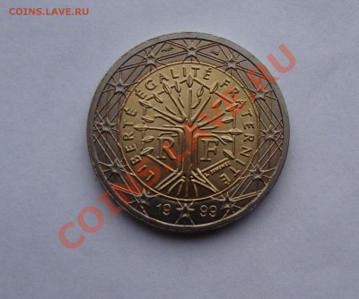 2 евро Франция 1999 UNC  до 9 декабря 22-22 по Москве - DSC01728.JPG