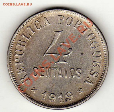 ПОРТУГАЛИЯ 4 СЕНТАВО 1919 ДО 13.12.12 В 22Ч (3955) - img042