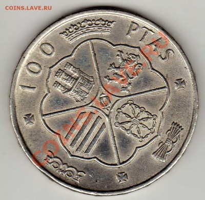 Ag ИСПАНИЯ 100 ПЕСЕТ 1966 (67) ДО 13.12.12 В 22.00МСК (3946) - img103