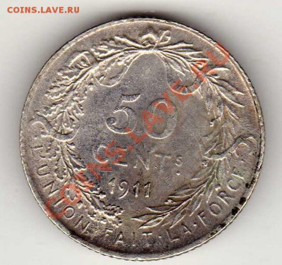 Ag БЕЛЬГИЯ 50 САНТИМОВ 1911 ДО 13.12.12 В 22.00МСК (3577) - img104