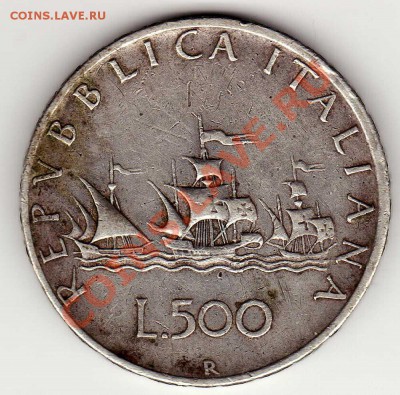 Ag ИТАЛИЯ 500 ЛИР 1960 ДО 13.12.12 В 22.00МСК (3575) - img111