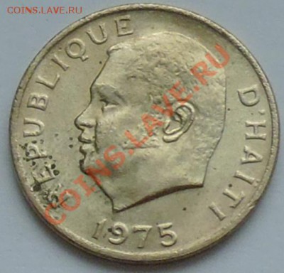 ГАИТИ - 5 сантимов 1975 - до 13 ДЕКАБРЯ - 730