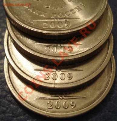 СУПЕР- ЛОТ  2р 2009г  СПМД     РАСКОЛ НОМИНАЛА  ШТЕМПЕЛЬ - 2 руб 2009 спмд  расколы_2