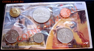 U85 Канада годовой набор 1982 Proof Like до 12.12 в 22°° - U85 Set 1982_2