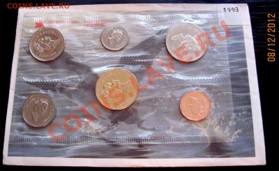 U86 Канада годовой набор 1993 Proof Like до 12.12 в 22°° - U86 Set 1993_2