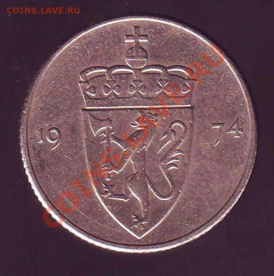 НОРВЕГИЯ.50 ОРЕ.1974. до 14.12.12 в 22.00мск - норвегия. 50 оре 1974 2.JPG