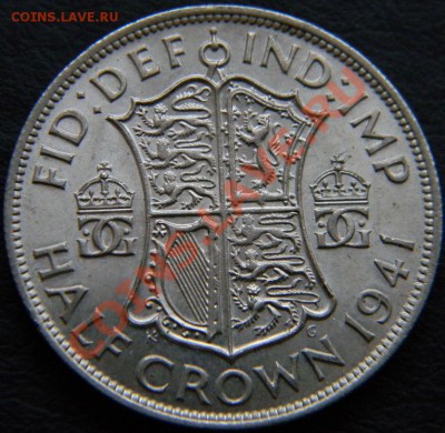 2 кроны Британия 1941г. UNC - DSCN4309.JPG