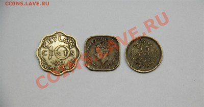 набор Цейлон 1943-44г (3 монеты) до 14.12 в 21.00 - IMG_6644 (Large).JPG