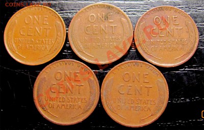 U92 США 1¢ 5 шт. 1919-20-25-26-27 до 13.12 в 22°° - U92 USA 1c 5 pcs 1919-20-25-26-27_2