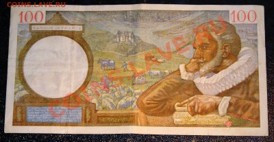 Красивая банкнота ! Франция, 100 Франков 1940 (12.12) - P1010060.JPG