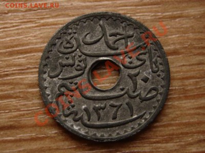 Тунис Франц. 20 сантимов 1942 цинк до 12.12.12 в 21.12 М - IMG_7788