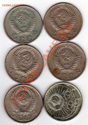 10 копеек 1953-67 (6шт.) до 17.12.12 в 22.00мск (3070) - img130