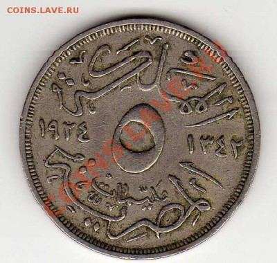 Египет 5 миллимов 1924 до 17.12.12 в 22.00мск (3706) - img214
