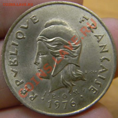 100 франков Новая Каледония 1976г. - DSCN4317_thumb