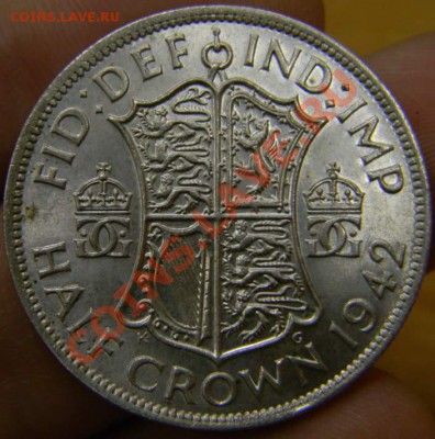 2 кроны 1942г. Британия XF - DSCN4318_thumb
