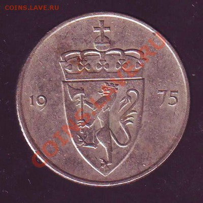 НОРВЕГИЯ.50 ОРЕ.1975. до 18.12.12 в 22.00мск - норвегия 50 оре 1973 2.JPG