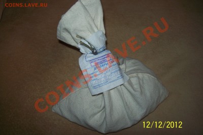 Мешок (1000 шт.) монет 5 центов США под банковской пломбой. - 100_5086.JPG