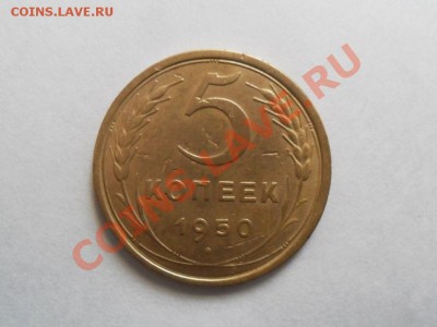 5 копеек 1950г.  до 15.12.2012г. 22.00 по моск. - SAM_0833.JPG