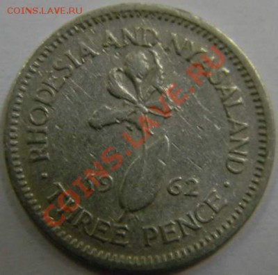 3 пенса родезия и ньясаленд 1962г. - DSCN4346_thumb