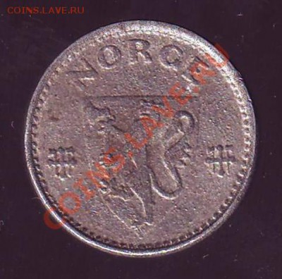 НОРВЕГИЯ.25 ОРЕ.1943.ЦИНК. до 20.12.12 в 22.00мск - 25 оре 1943 2.JPG