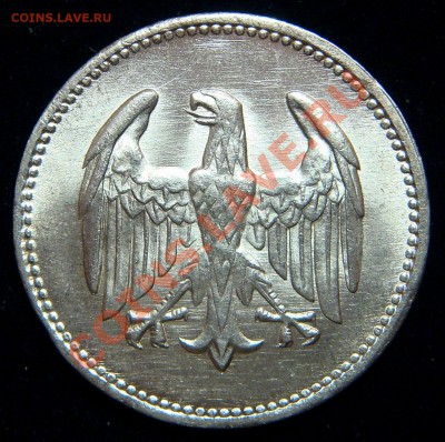 Германия 1 марка 1924А UNC!!!Редкий сохран!!! - 1