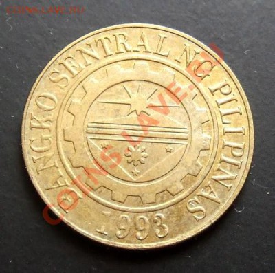 ФИЛИППИНЫ 25 сентаво (2010) до 18.12 (22.00) - Филиппины 25 сентимо (2010) А