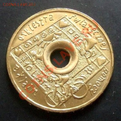 ПОЛЬША 2 злотых (2003) Оркестр помощи до 18.12 (22.00) - Польша 2 злотых (2003) Оркестр Помощи А