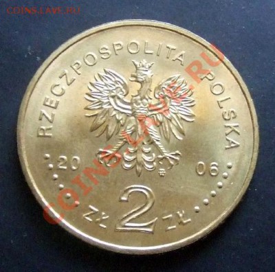 ПОЛЬША 2 злотых (2006) Костёл до 18.12 (22.00) - Польша 2 злотых (2006) Костёл в Хачуве Р