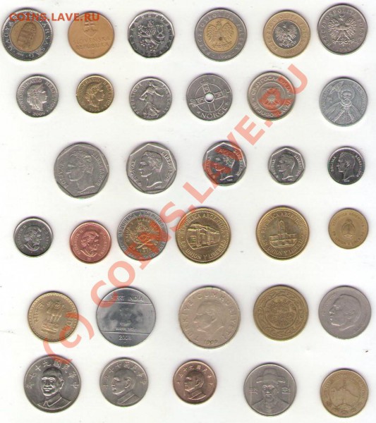 Мои монеты на монеты с животными (Москва) - coins1