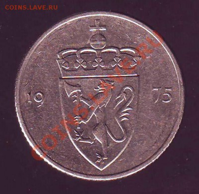 НОРВЕГИЯ.50 ОРЕ.1975. до 21.12.12 в 22.00мск - норвегия 50 оре 1975 20001.JPG