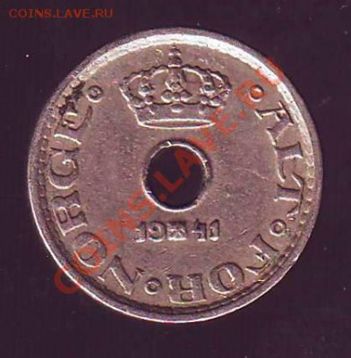 НОРВЕГИЯ.10 ОРЕ.1941. до 21.12.12 в 22.00мск - норвегия 10 оре 1941 10001.JPG
