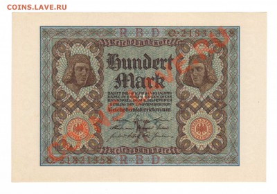 --ГЕРМАНИЯ.100-МАРОК.1920.ПРЕСС.--до.17.12.12-22:00 МСК. - 100-МАРОК.1920..