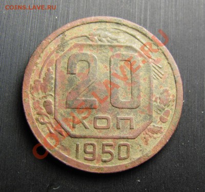 20 копеек 1950 "Р" приподнята, до 20.12.2012 22-00 по МСК - IMG_1669